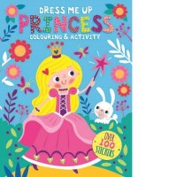 Dress me up Princess 填色活動冊